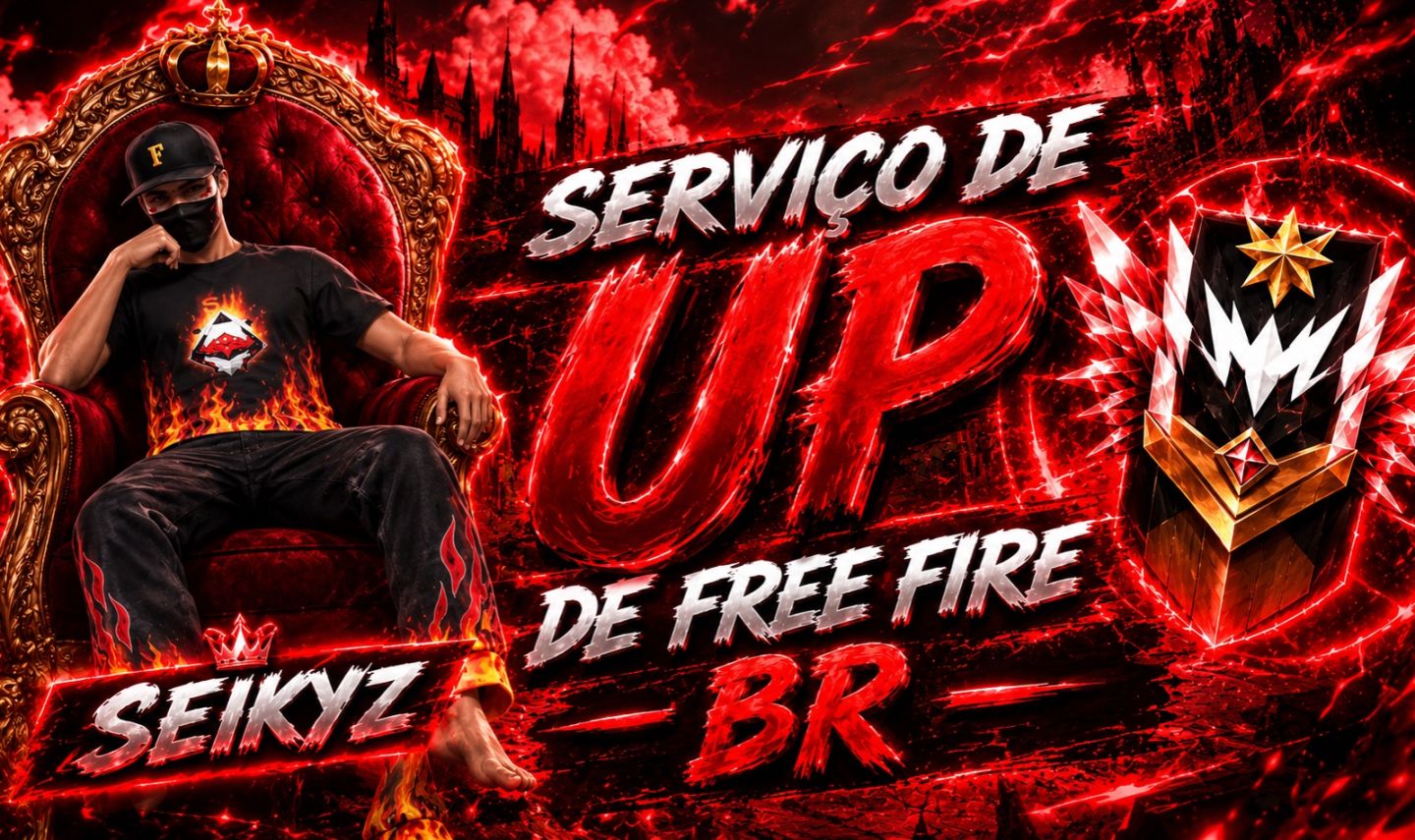 Serviço de Up FF [MUITO BARATO!!] - Elojob Free Fire rank