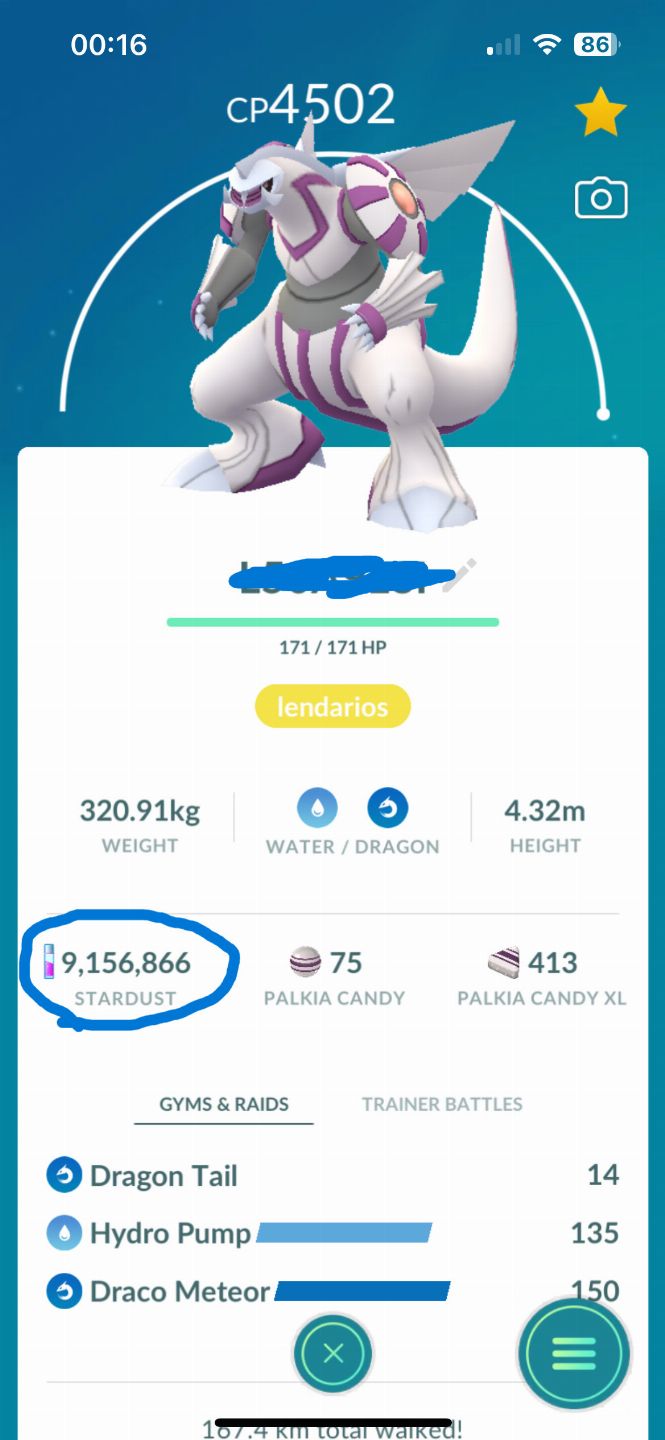 Conta Pokémon GO Level 48 Alteração de Nick Disponível