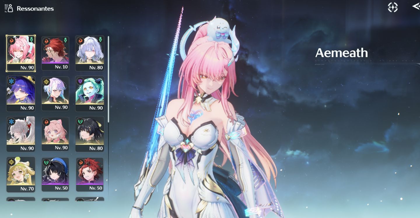 Wuwa conta com Aemeath c3
