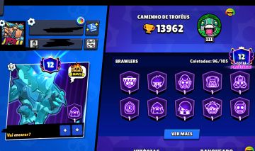 CONTA BRAWL STARS À VENDA MUITO COMPLETA!