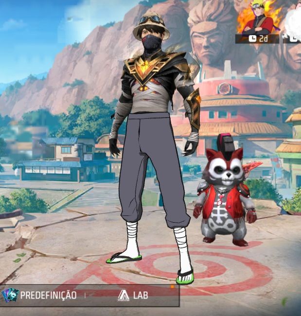 Conta freefire lvl 57 pra começar