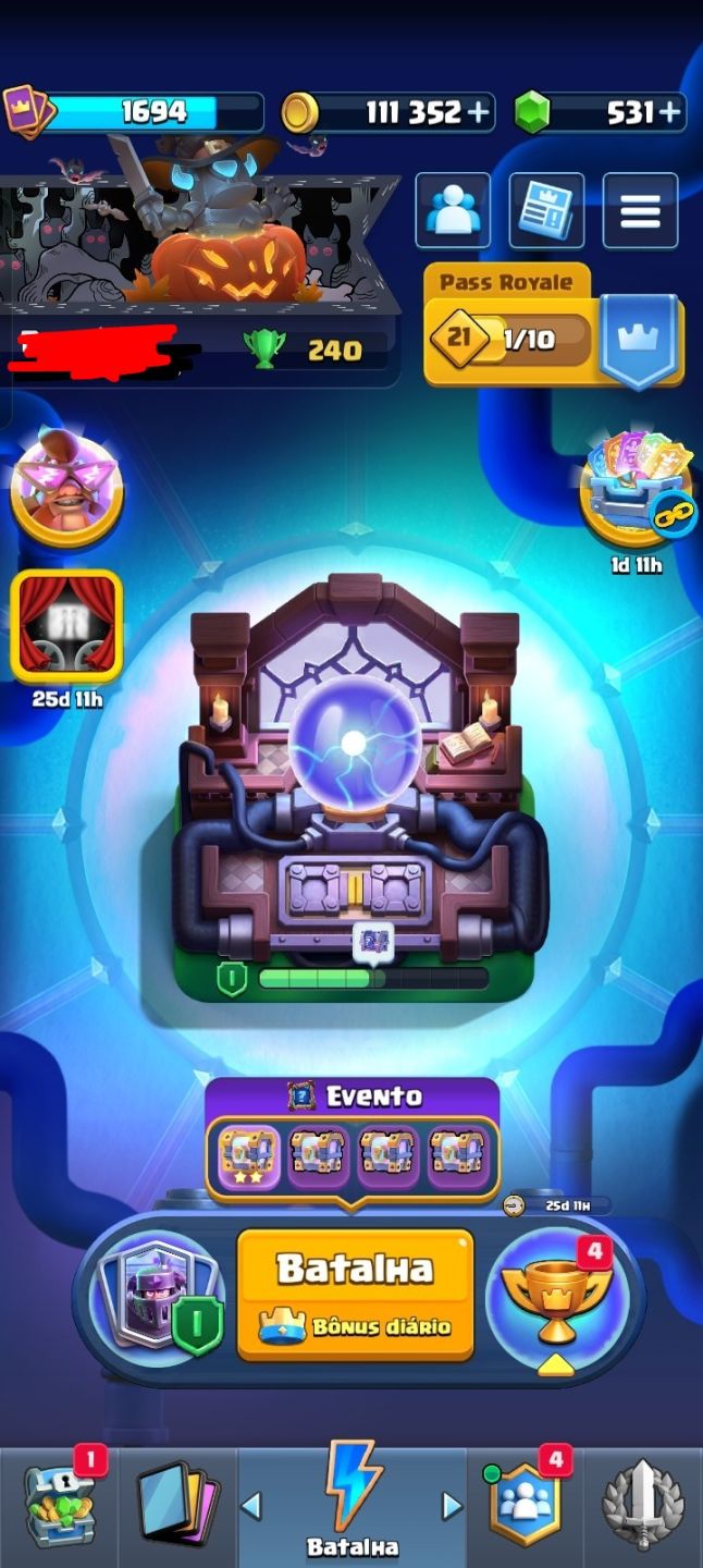 Conta de Clash Royale 14k troféus