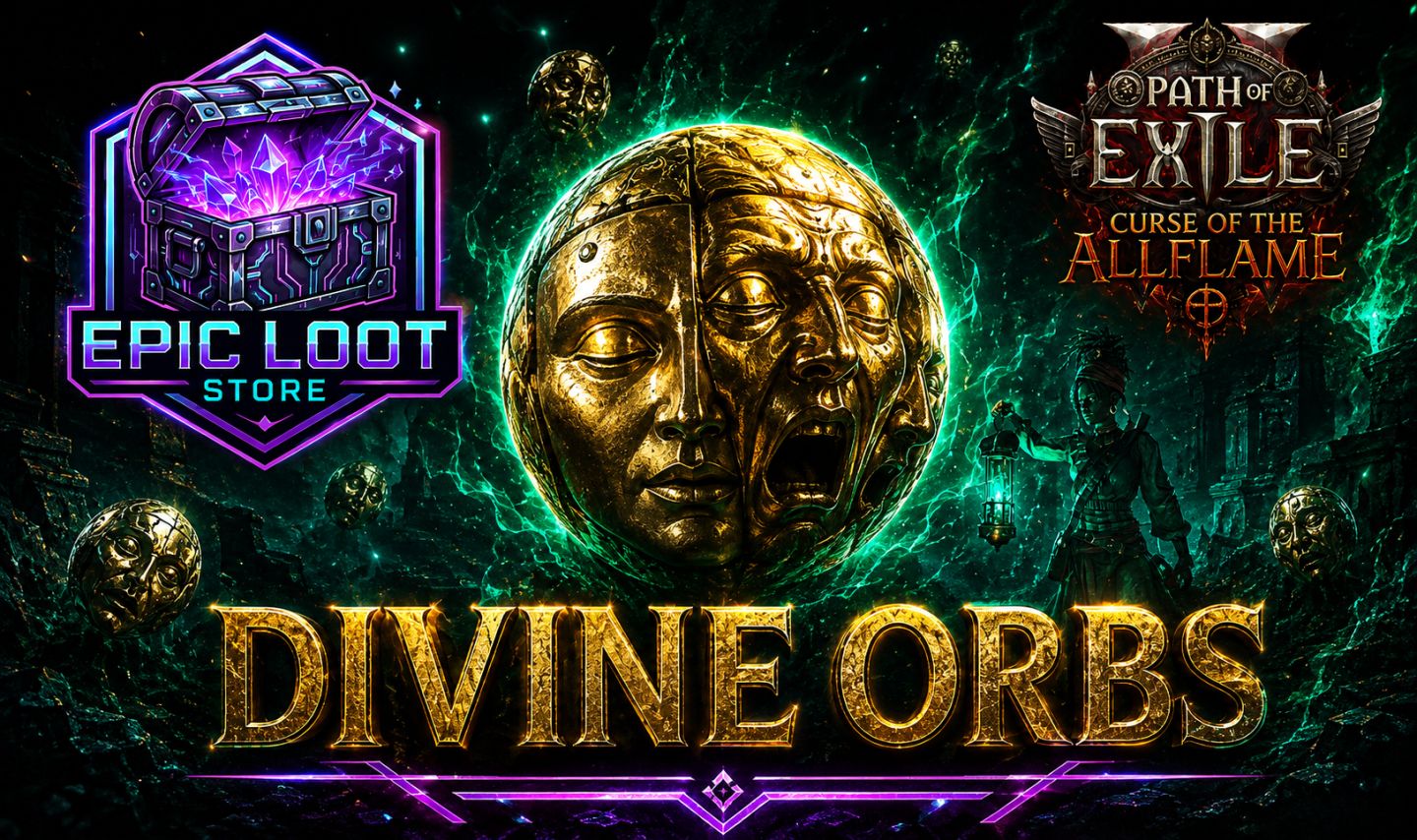 PATH OF EXILE CURSE OF THE ALL FLAME-DIVINE ORBS