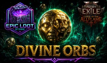 PATH OF EXILE CURSE OF THE ALL FLAME-DIVINE ORBS