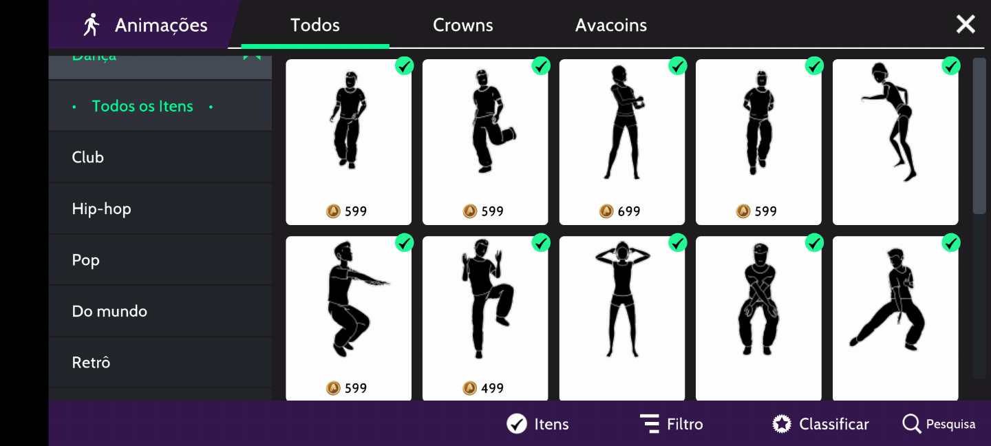 Conta rara de avakin life Masculina e feminina (Unissex) level 16