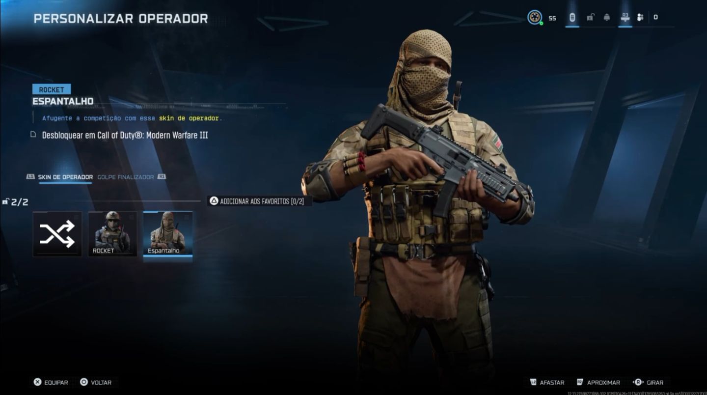 Conta Muito Rara Nuke Warzone + Carmesim + Singularity + Nuke MP