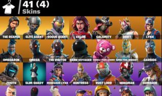 Conta fortnite RARA, passe 3,4,5 full, skin do eminem e outras.