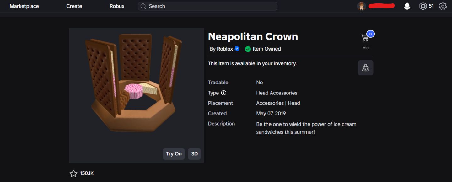 CONTA ROBLOX ANTIGA 2018 COM NEAPOLITAN CROWN + 26 OFFSALES [UNVERIFIED]