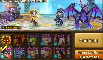 Triple LD Insano Cleave - Trinity , Grogen e Ayan Combo Cleave ! Summoners War