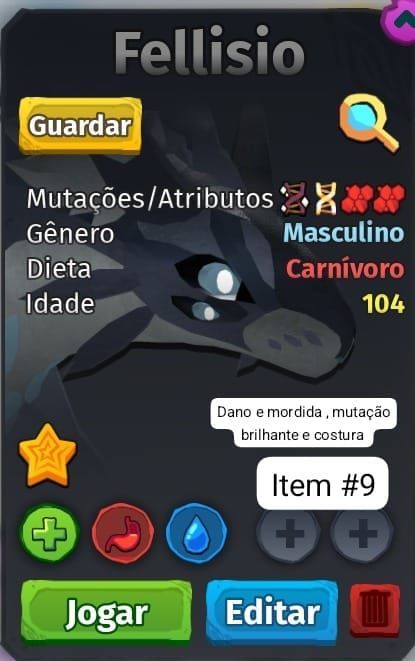 [LOJA DE SLOTS ] Creatures of Sonaria V5 - Traços Máximos & Raros