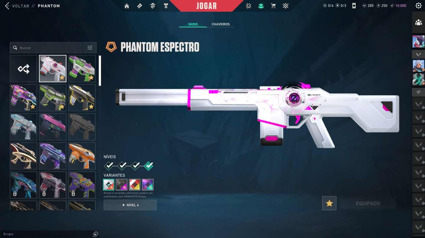 CONTA VALORANT 2500 REAIS GASTOS MUITAS SKINS