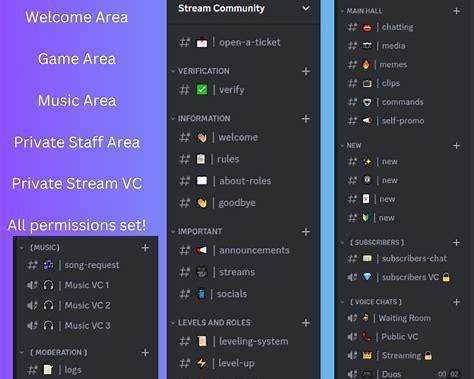 [DISCORD] Criação e Personalização de Servidores | +200 Templates | Orçamento.