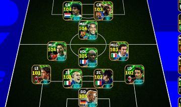Conta efootball com 3216 de força