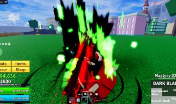 Conta de Blox Fruits completa com Dark blade, Storage e muitas frutas no inv