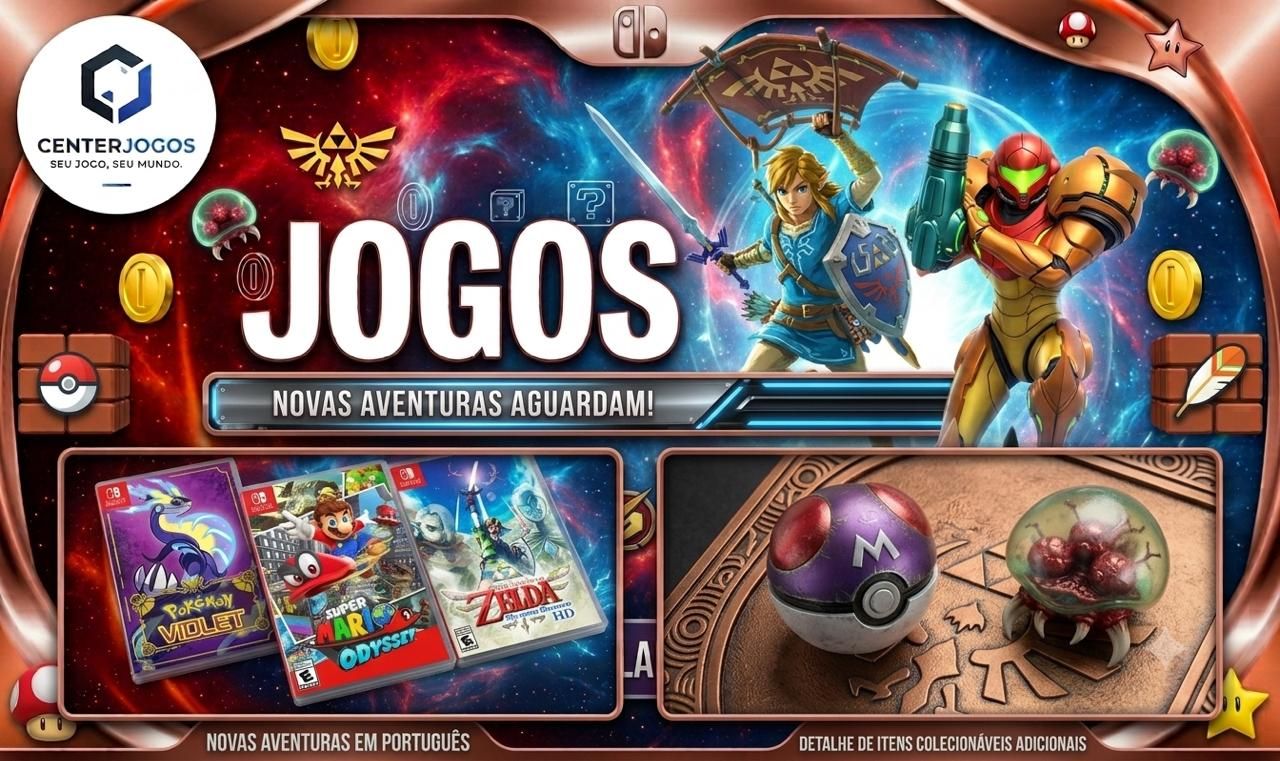 2 Contas Nintendo Swtich [PROMOÇÃO RELAMPAGO]