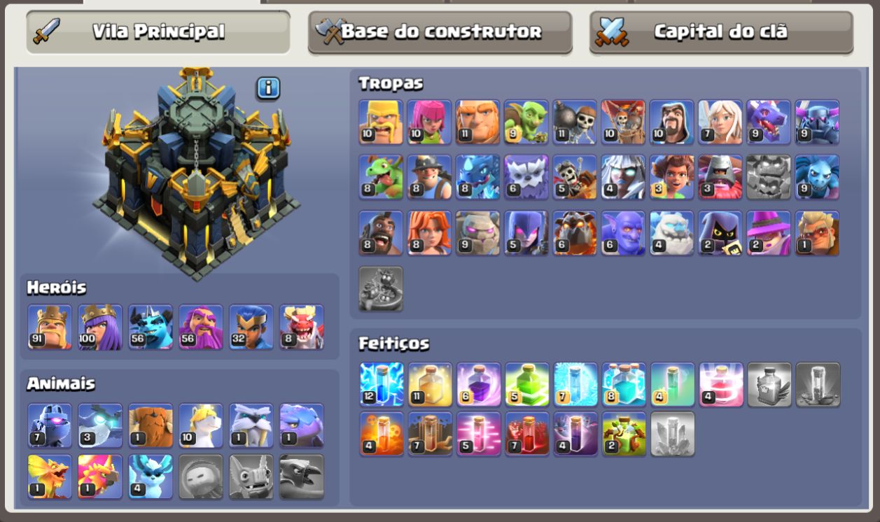 90% OFF |CONTA CLASH OF CLANS | FULL ACESSO | ENTREGA AUTOMATICA cv 17 14 15 16