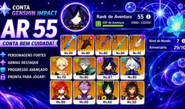 AR55 | Clorinde C1 BIS, Mavuika, Alhaitham BIS, Furina BIS, Durin | América