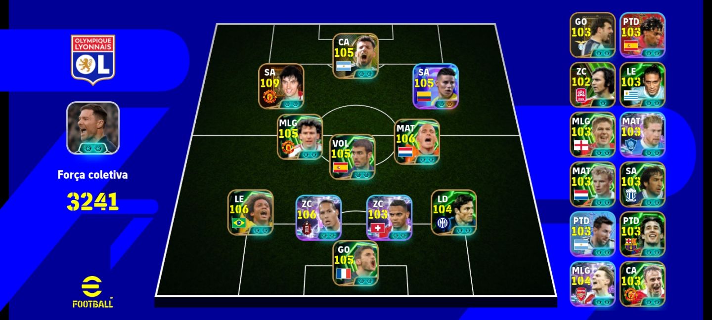 Conta eFootball BRABA 3241+ FULL Conta Muito RARA e Boa