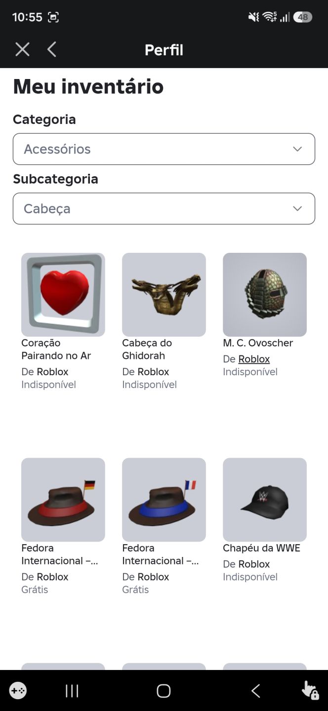 Conta Roblox 2018 Antiga | Itens Limitados (Full Acesso)