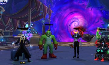 Conta World of Warcraft com AOTC completo de DF, set elite e muito mais.