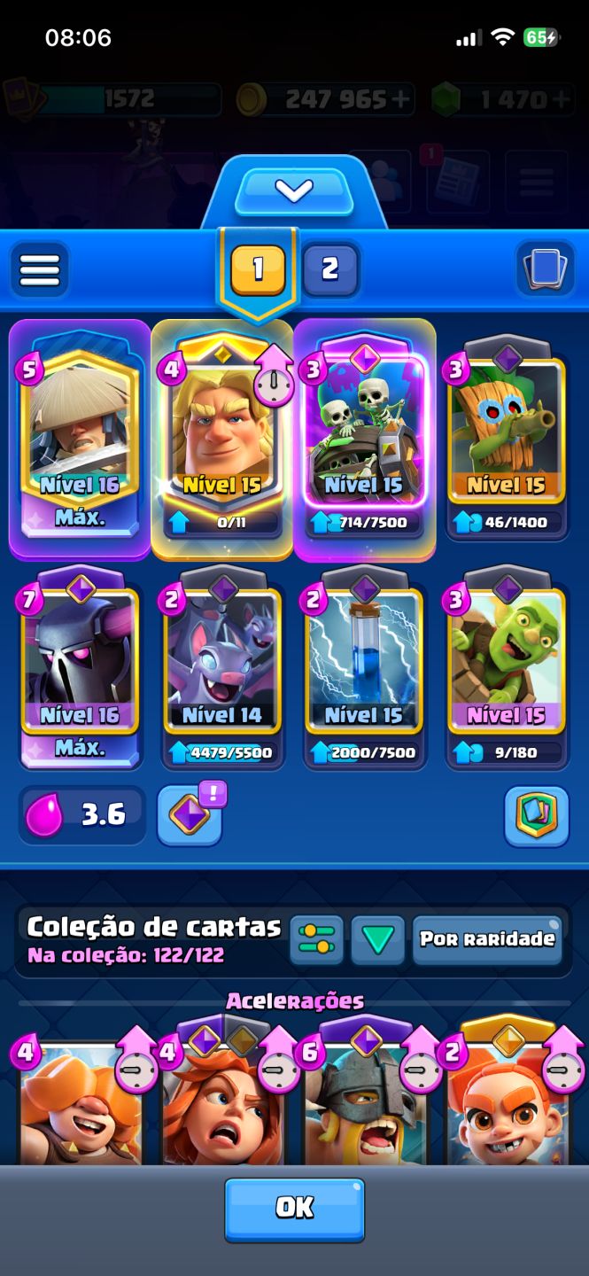 CONTA TOP CLASH ROYALE