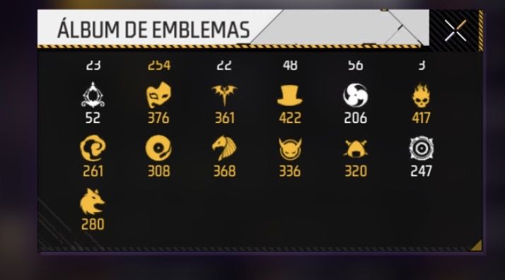 CONTA FREE FIRE COMPLETA À VENDA