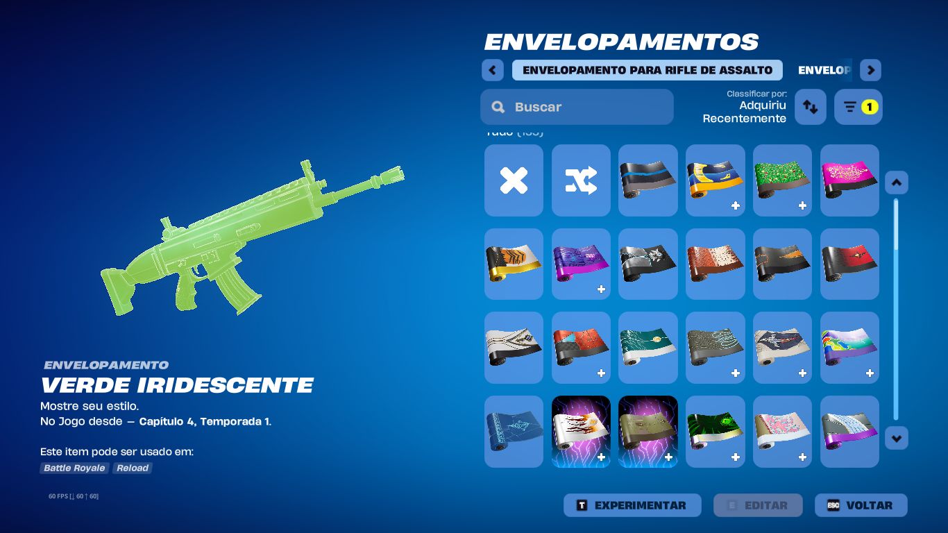 Conta FORTNITE a venda season 5, Skins antigas e Picaretas.