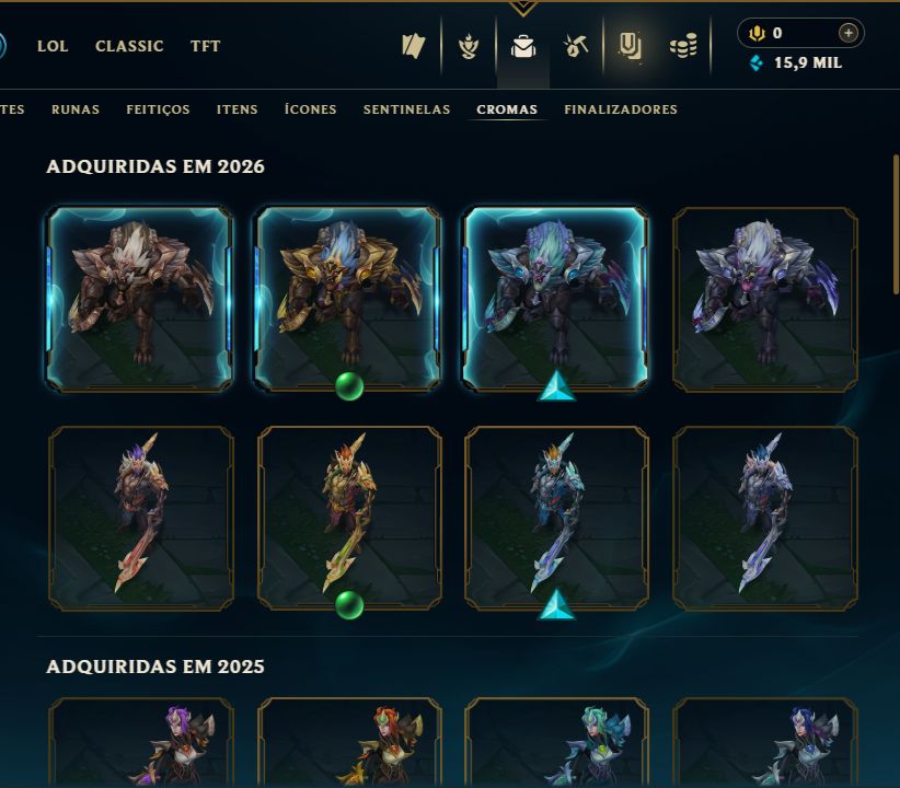 SKIN LENDÁRIA YASUO DRAGÃO + [ QUASE 150 SKINS HABILITADAS ] + [ TROCA NICK ]