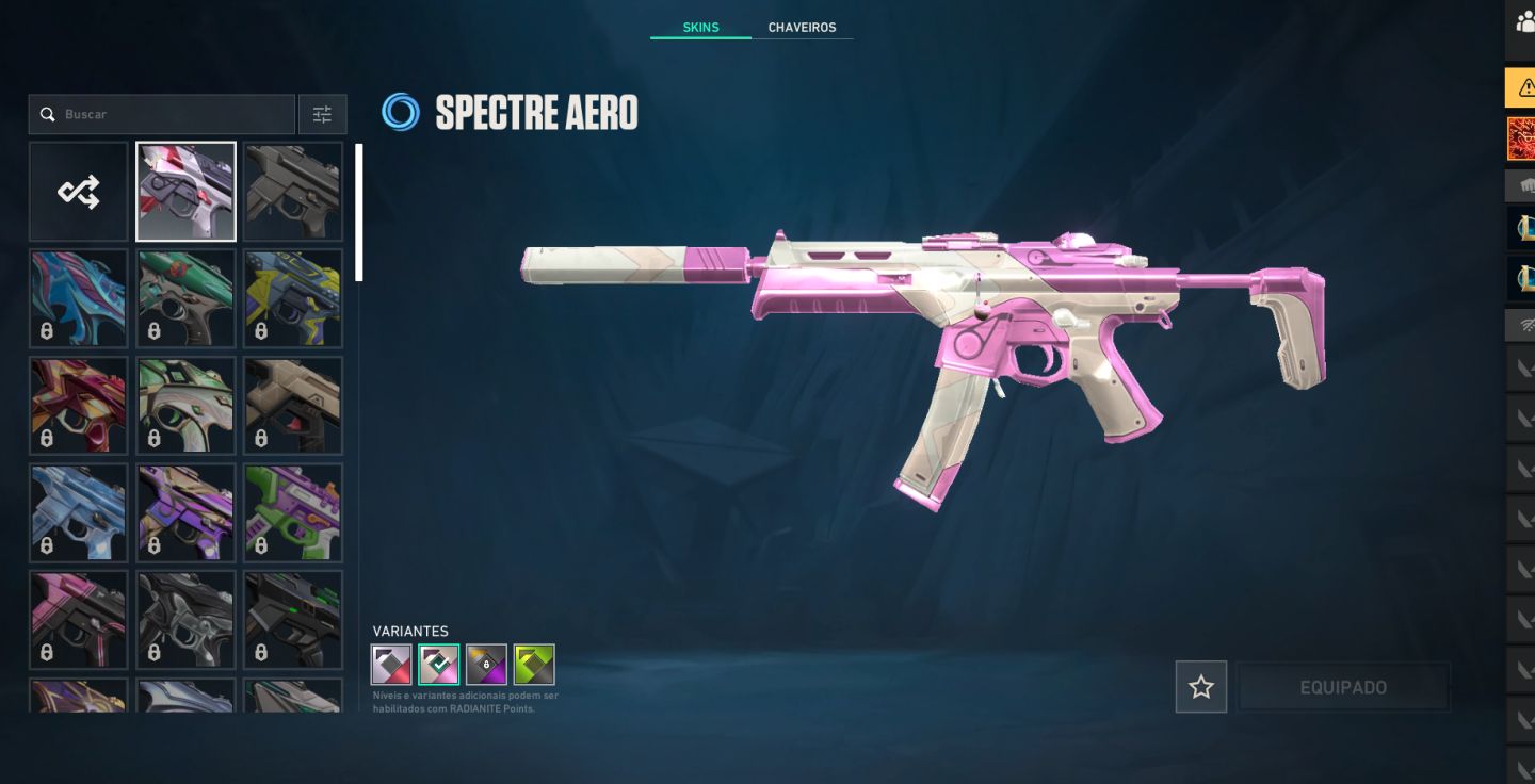 CONTA VALORANT LVL 198