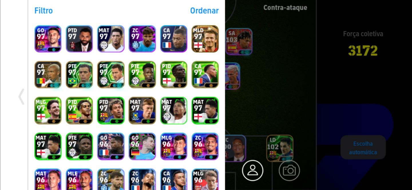 Conta Efootball mobile 1172