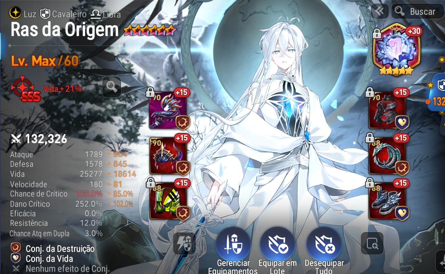 Conta Epic Seven /Quit