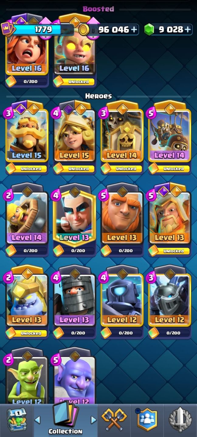 Conta brawl Stars e Clash Royale 9k gemas e clash of clans Antiga 2018 - 2017