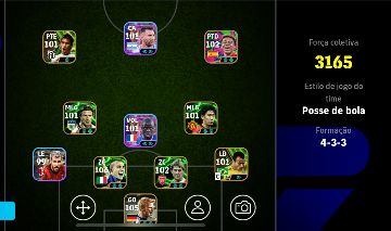 CONTA EFOOTBALL FORÇA 3165