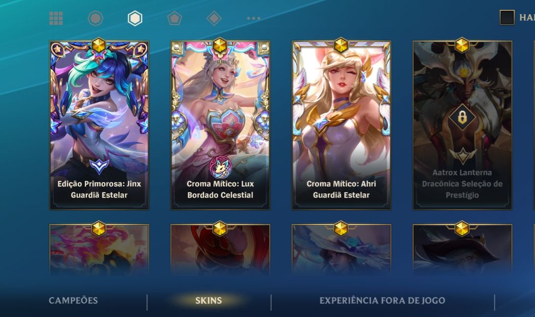 Minha conta pessoal do WR