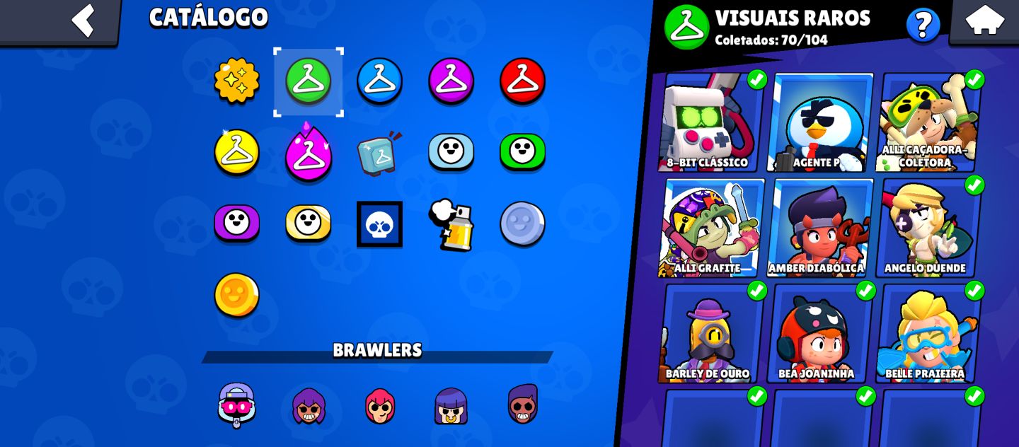 CONTA BRAWL STARS COM 40K DE TROFEÚS