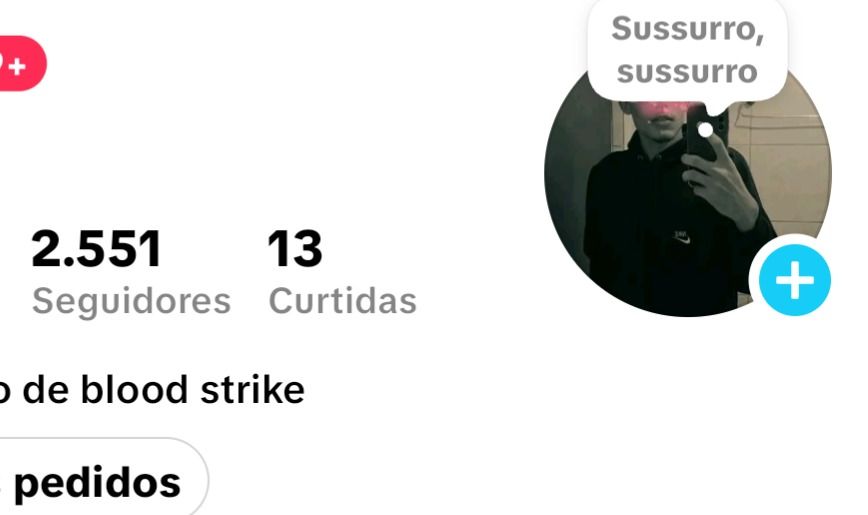 CONTA DE TIKTOK 2.5K