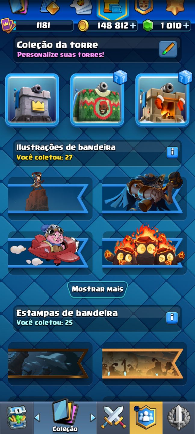 EMBLEMA 9 ANOS DE JOGO | 6.823 TROFÉUS(Arena 18) | Conta Clash Royale