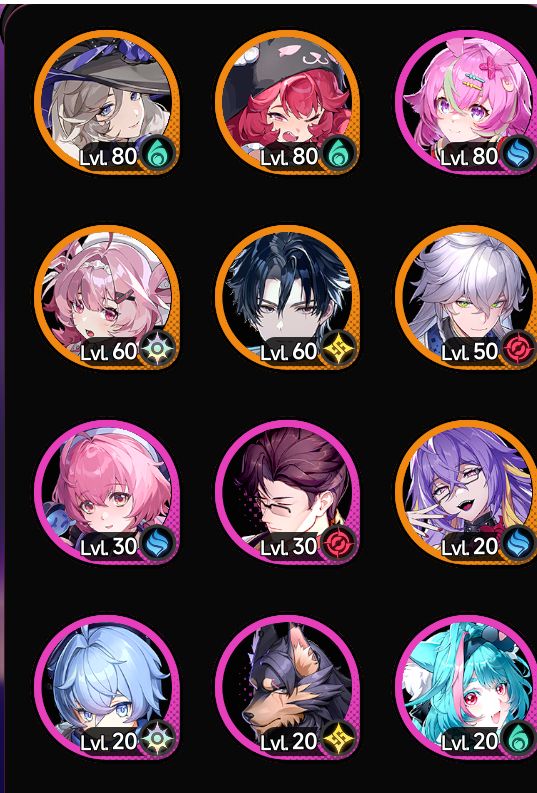 Conta NTE Akane Rin, Black Bird c/ skin todos personagens limitados e porshe