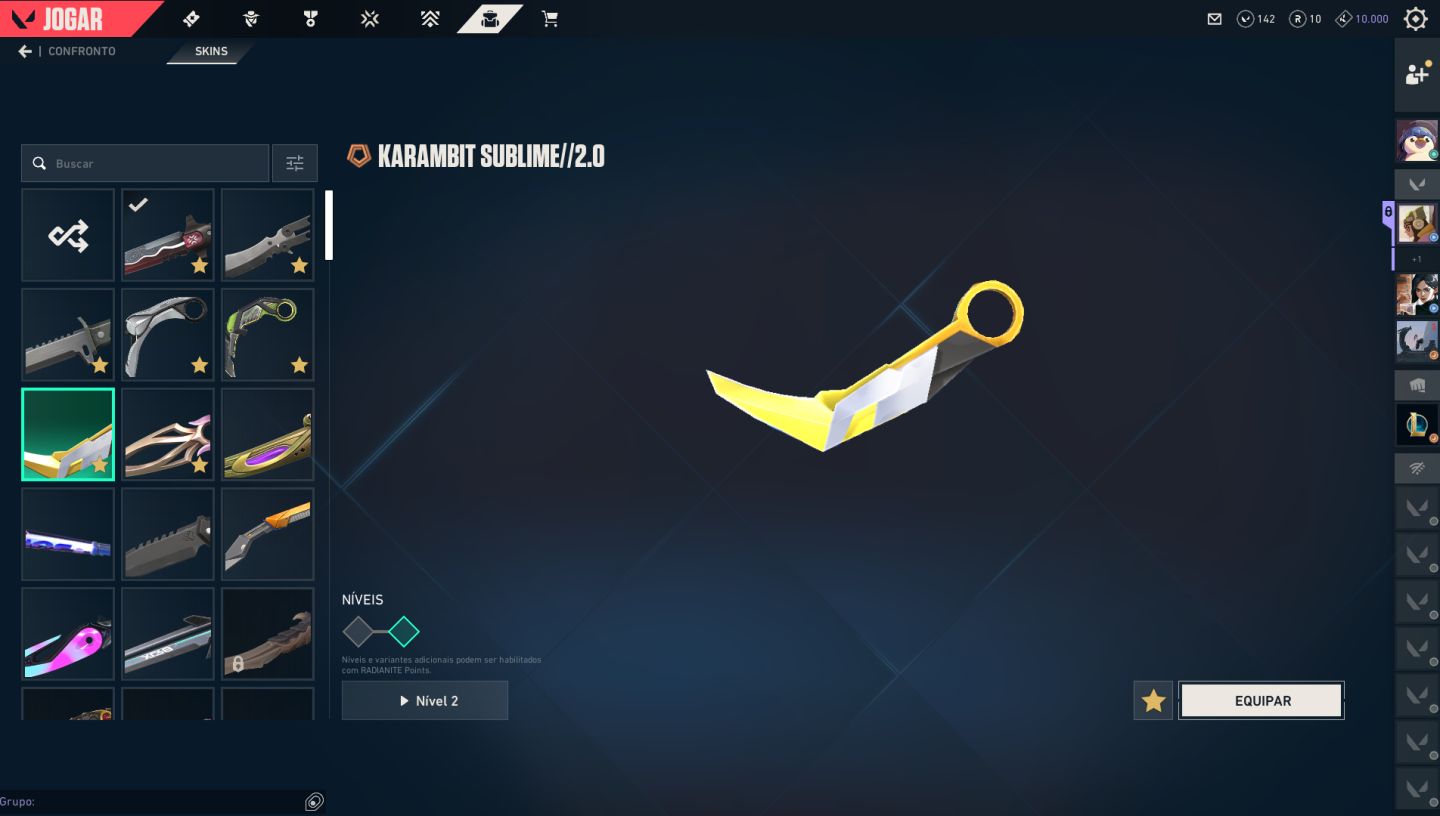 Conta valorant (LOTADA DE SKIN)!!!