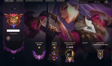 CONTA LEAGUE OF LEGENDS 529 SKINS + MESTRE SOLOQ