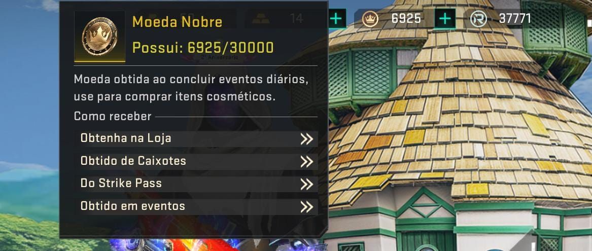 Conta Blood Striker (level 34)