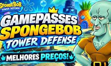 SPONGEBOB TOWER DEFENSE/DEFESA DE TORRE DO BOB ESPONJA/GAMEPASSES