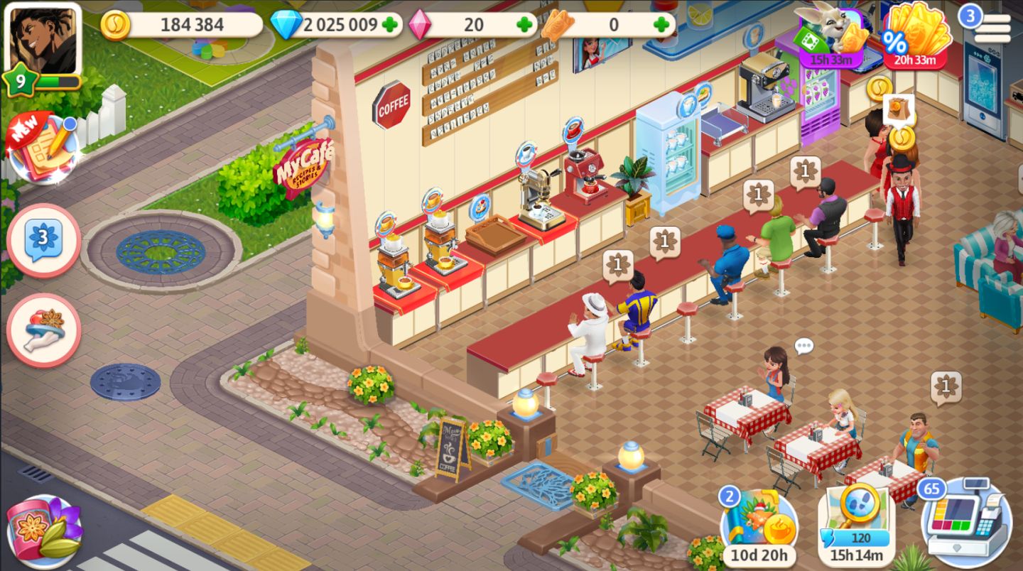 MY CAFÉ RECIPES & STORIES | CONTA COM MAIS DE 2 MILHÕES DE DIAMANTES | 40% OFF
