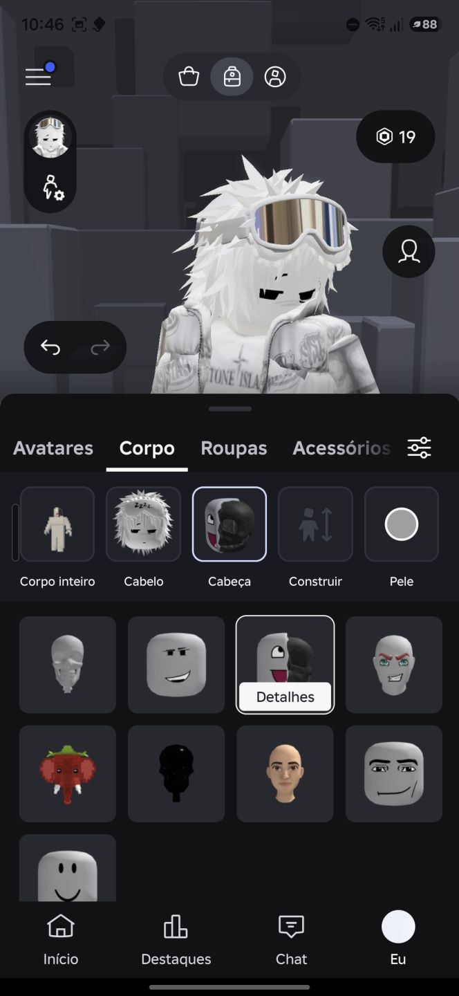 Conta roblox gemada em roube um brainhot todas game passes e muitas skins