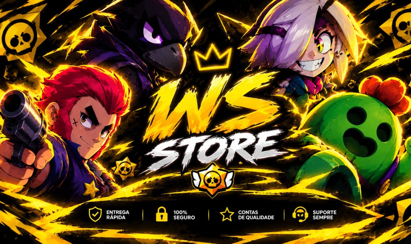 CONTAS DE BRAWL STARS | CONTAS UPADAS COM VARIOS BRAWLERS E CONTAS INICIANTES