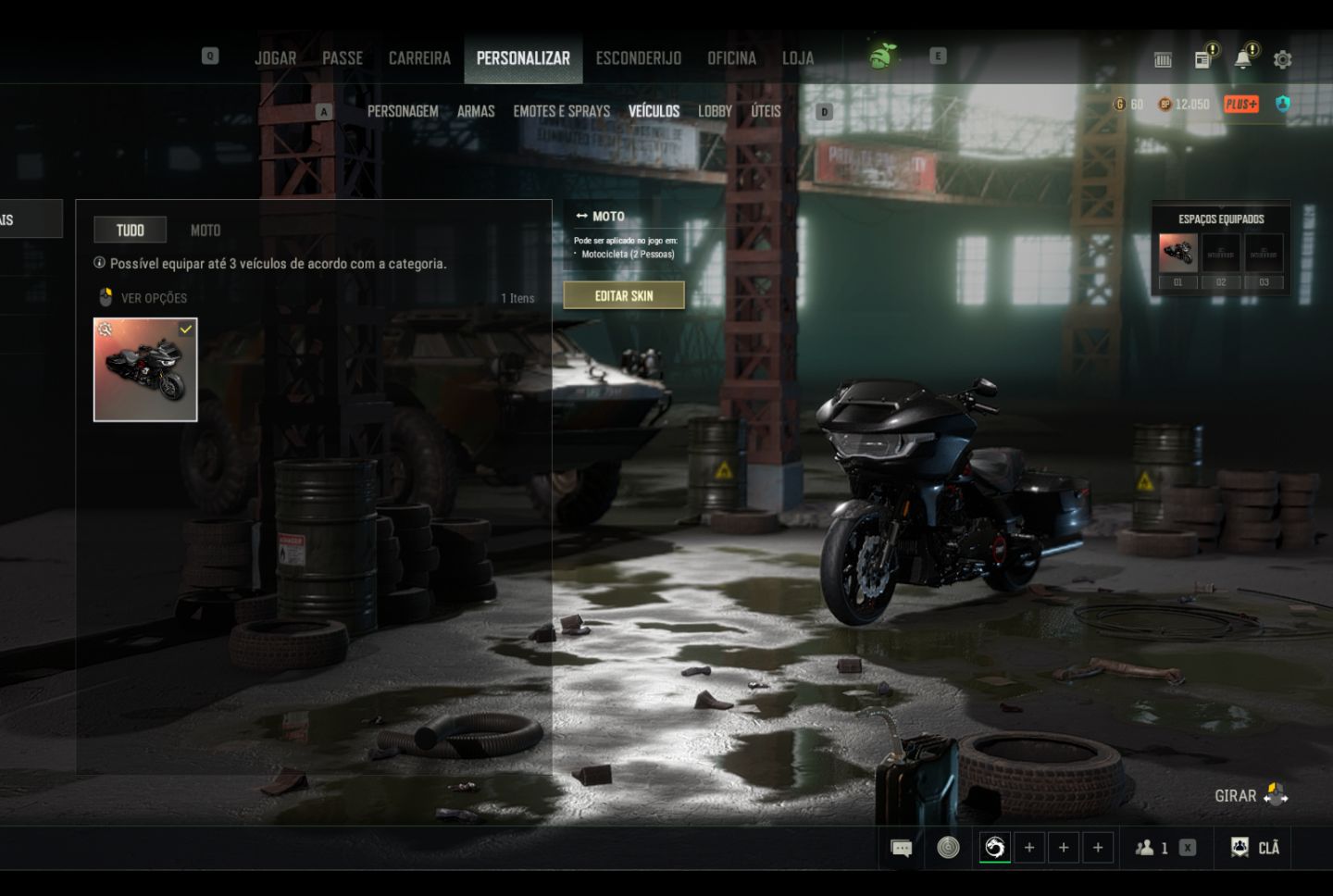 CONTA DE PUBG/RUST COM VARIAS SKINS RARAS EM AMBOS OS JOGOS.
