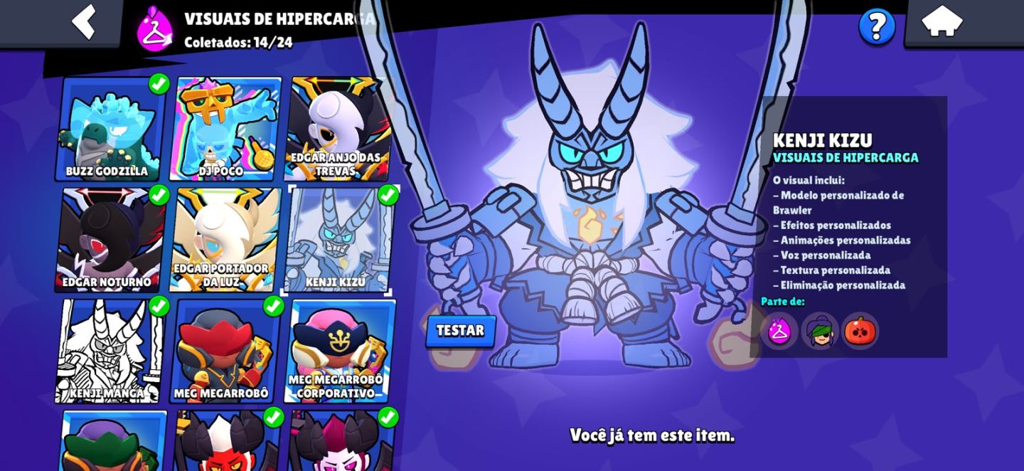 Conta Brawl stars rara