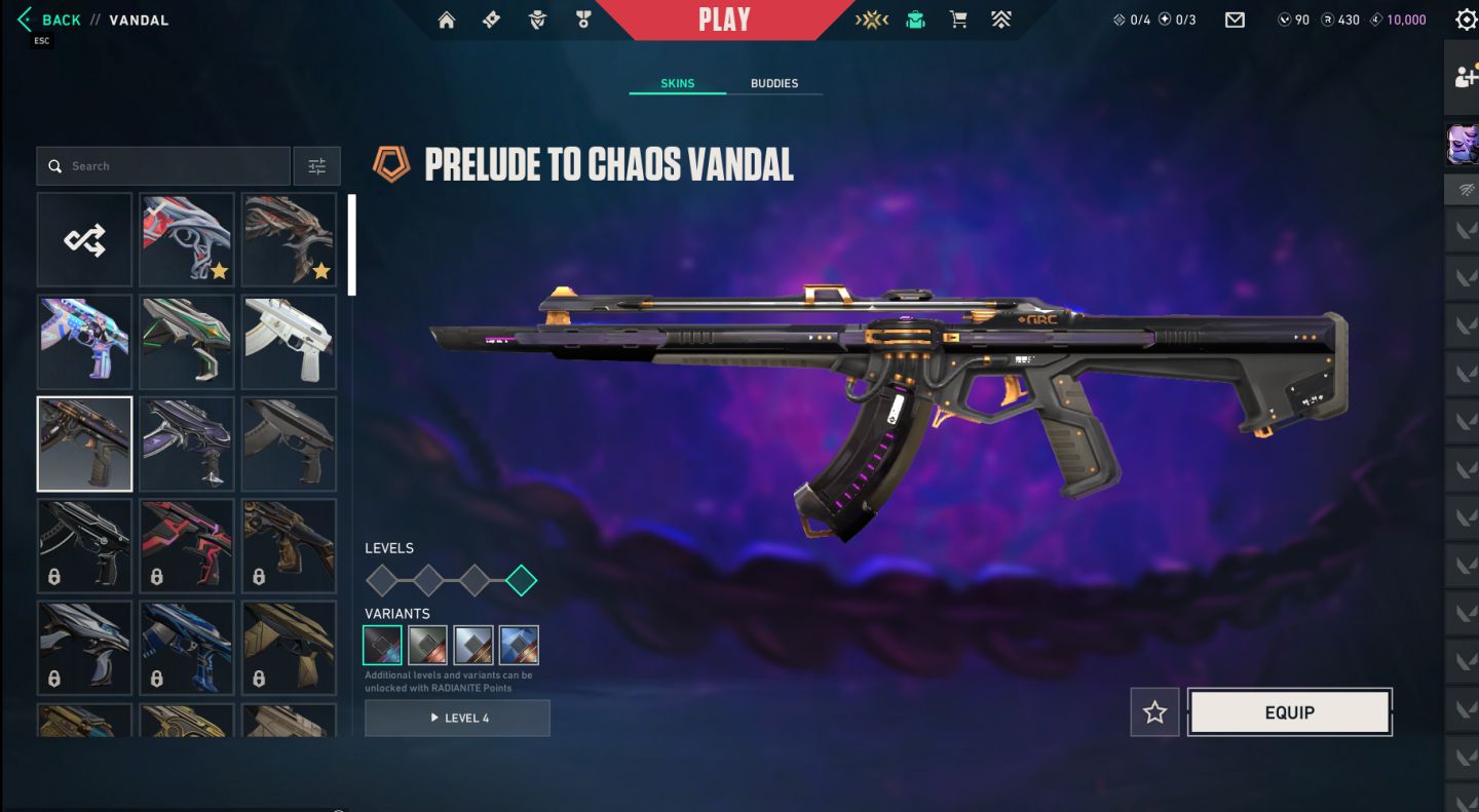 Conta de Valorant imortal