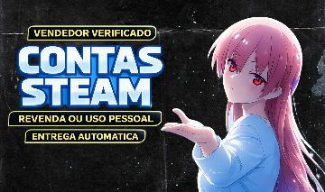 CONTAS STEAM OFFLINE PARA REVENDA OU USO PESSOAL
