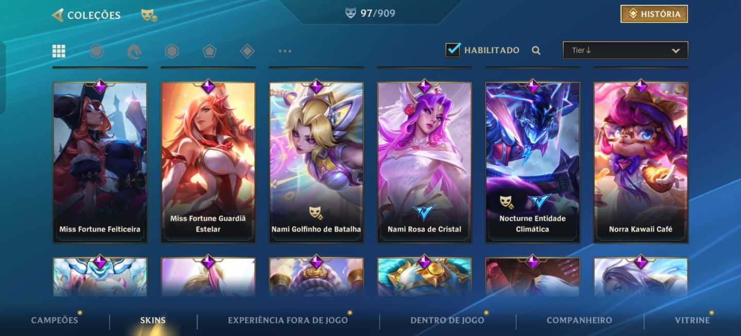 Conta a valor de desapego